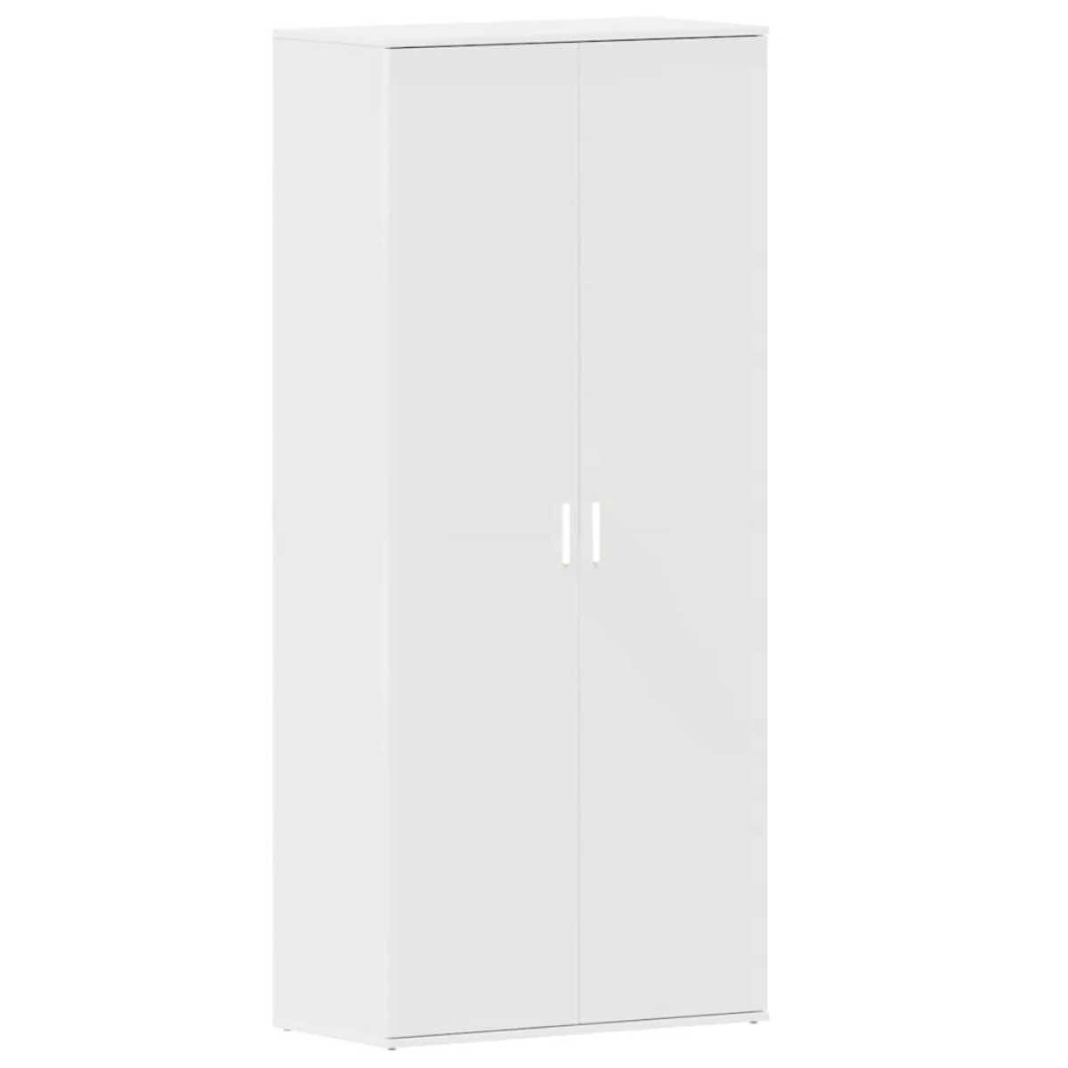 VidaXL Shoe Cabinet 80 x 39 x 180 cm Engineered Wood With Door For Entryway Organization by vidaXL