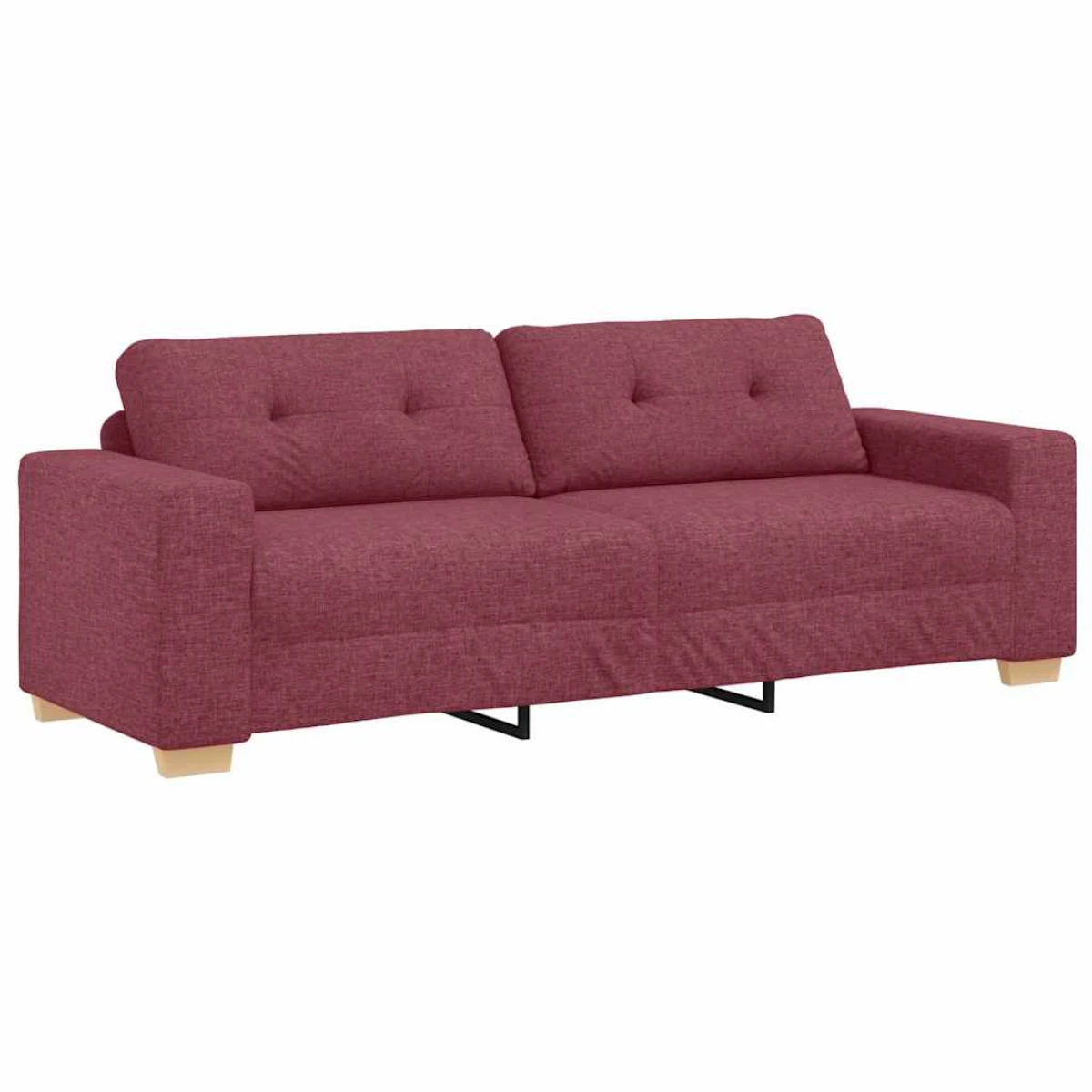 vidaXL VidaXL Sofa Set 221x78x80 Cm Plush Cushions Living Room - Sofa