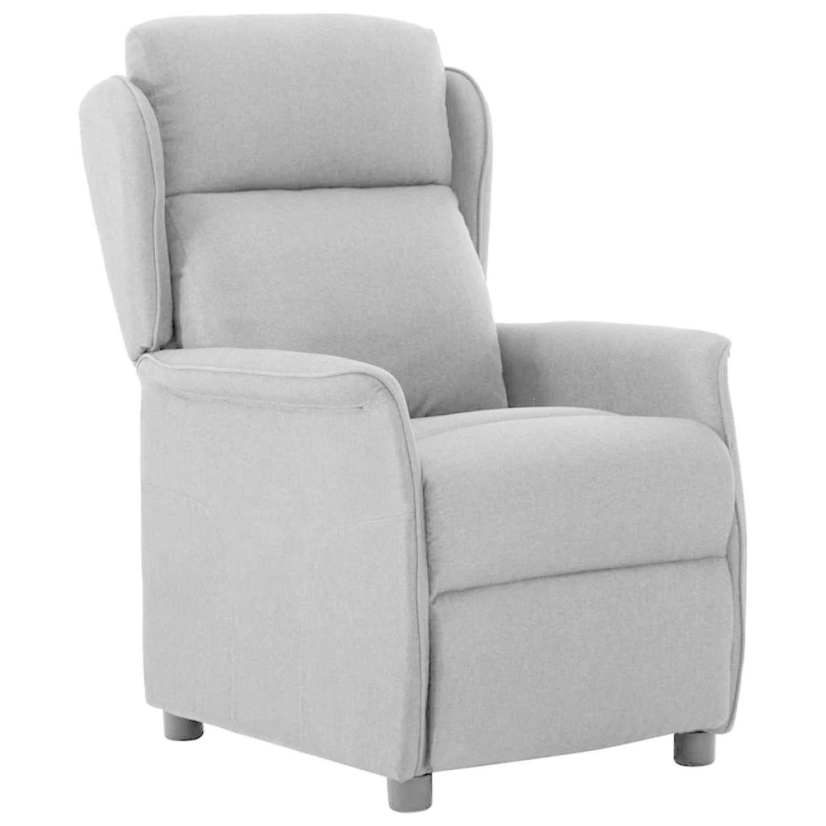 vidaXL Recliner Chair 67.5x93.5x101.5 cm Fabric With Reclining Backrest And Extendable Footrest For Living Room by vidaXL