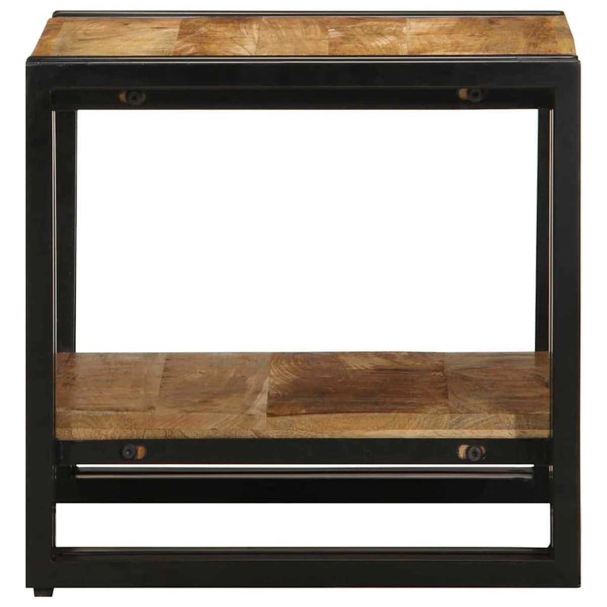 VidaXL Coffee Table 40x40x38 cm Mango Wood Rustic Living by vidaXL