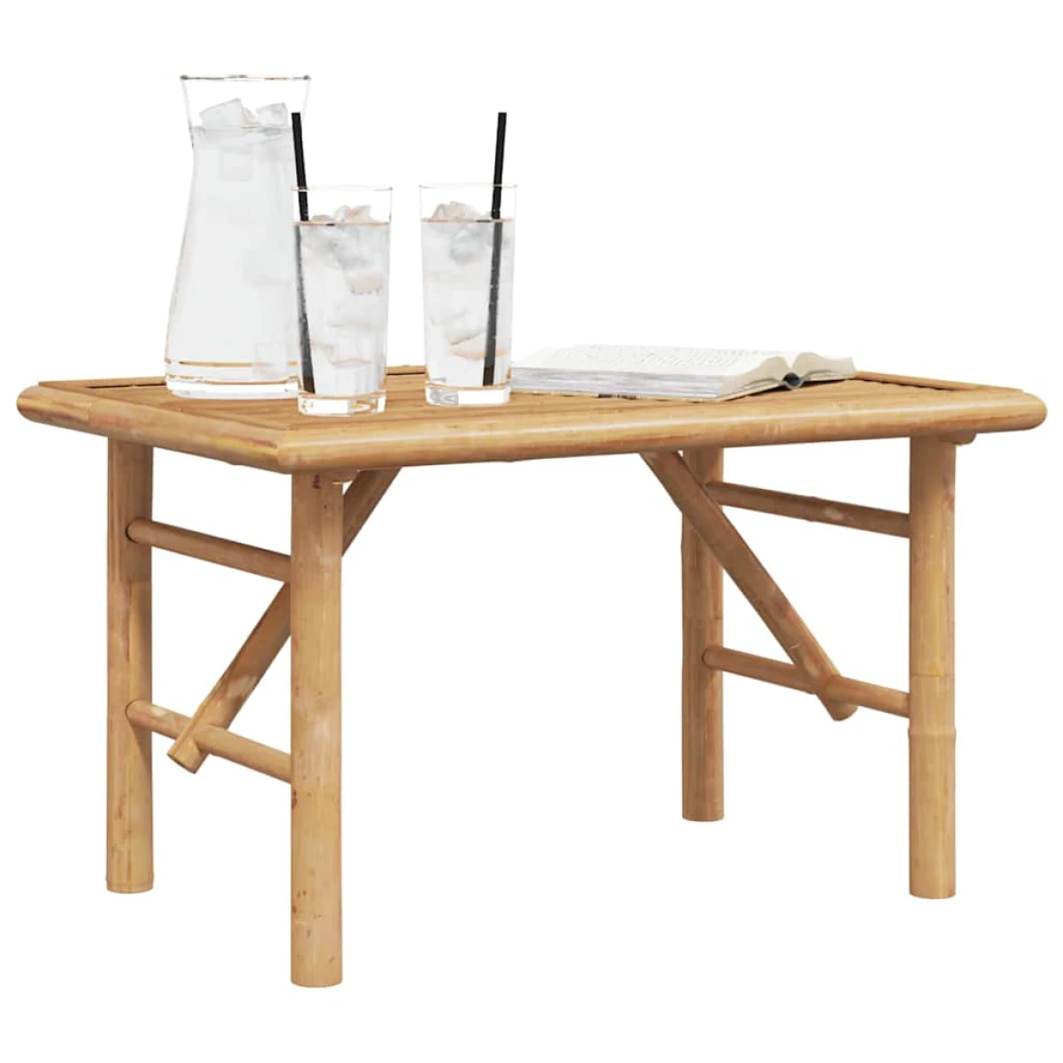 VidaXL Coffee Table 70x40x36cm Bamboo Modern Living Room by vidaXL