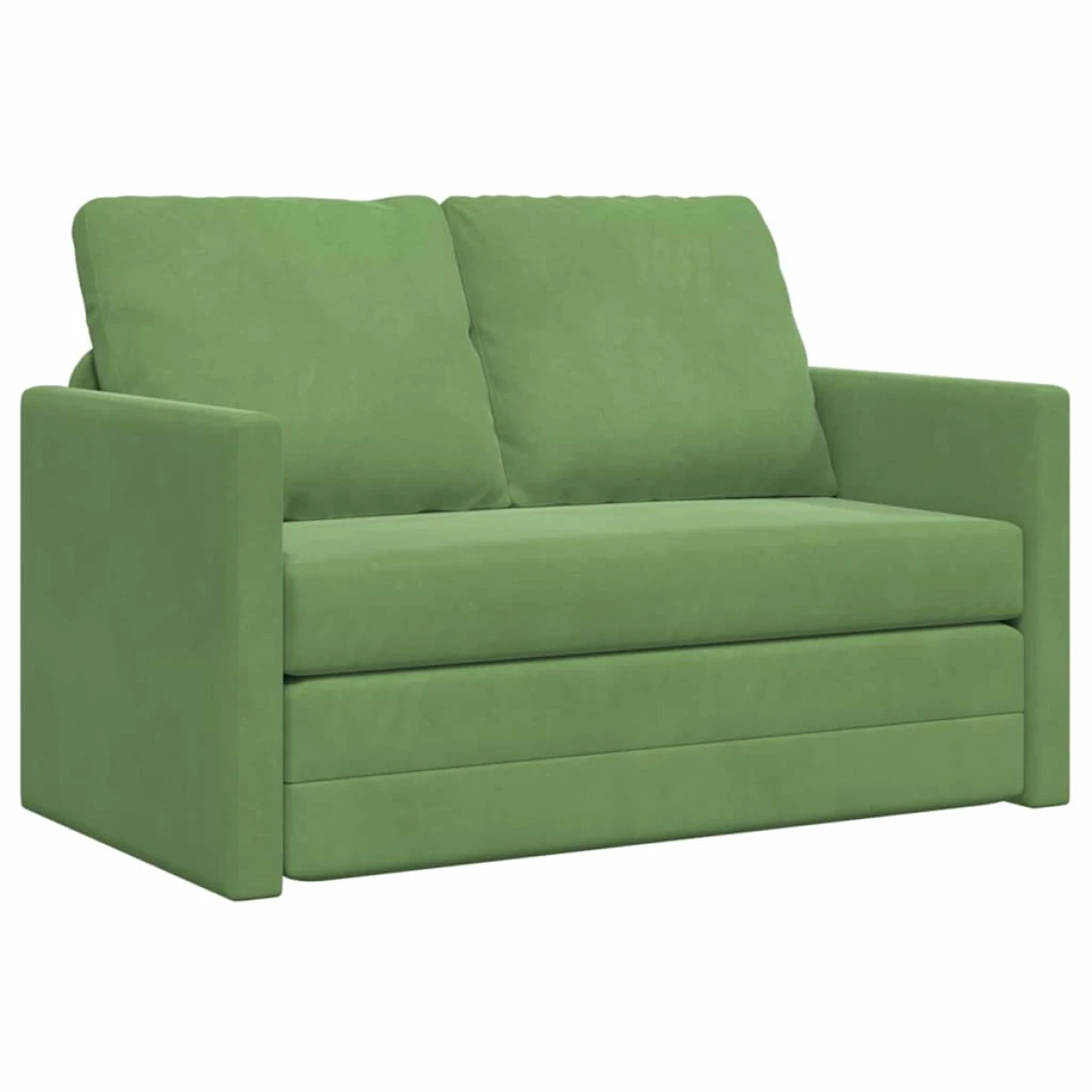 vidaXL VidaXL Floor Sofa Bed 122x70x60 Velvet For Home Lounge - Sofa Bed