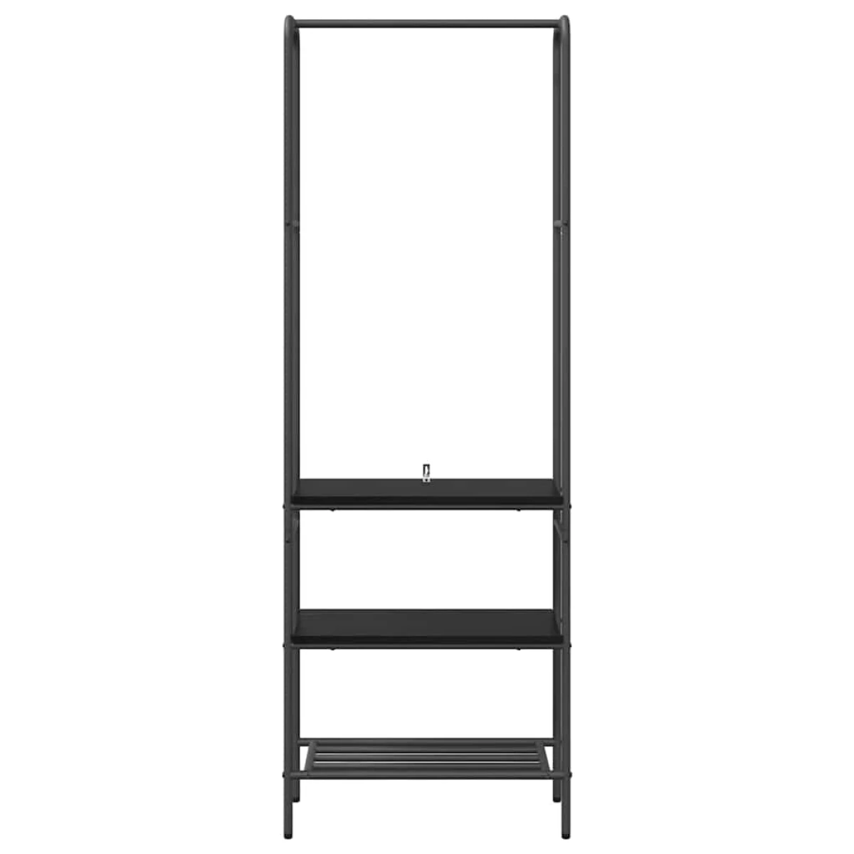 vidaXL vidaXL Clothes Rack With Shelves 60x30x171 cm Slim Tall Frame For Home Organization - Wardrobe