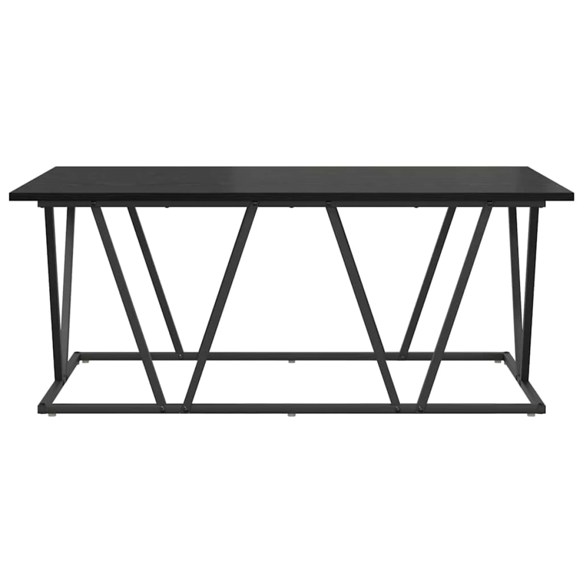 VidaXL Coffee Table 100 x 50 x 40 cm Black Oak Living by vidaXL