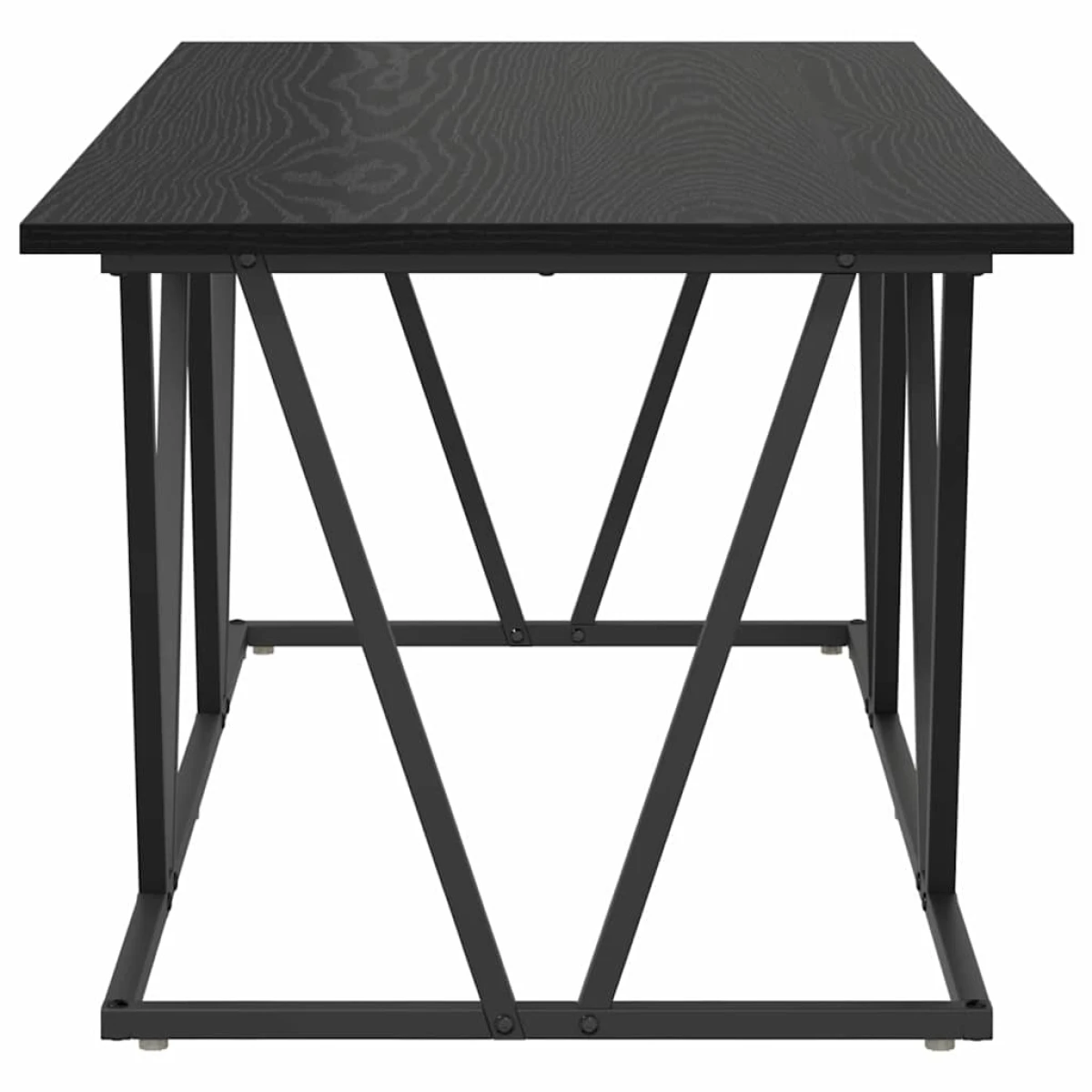 VidaXL Coffee Table 100 x 50 x 40 cm Black Oak Living by vidaXL