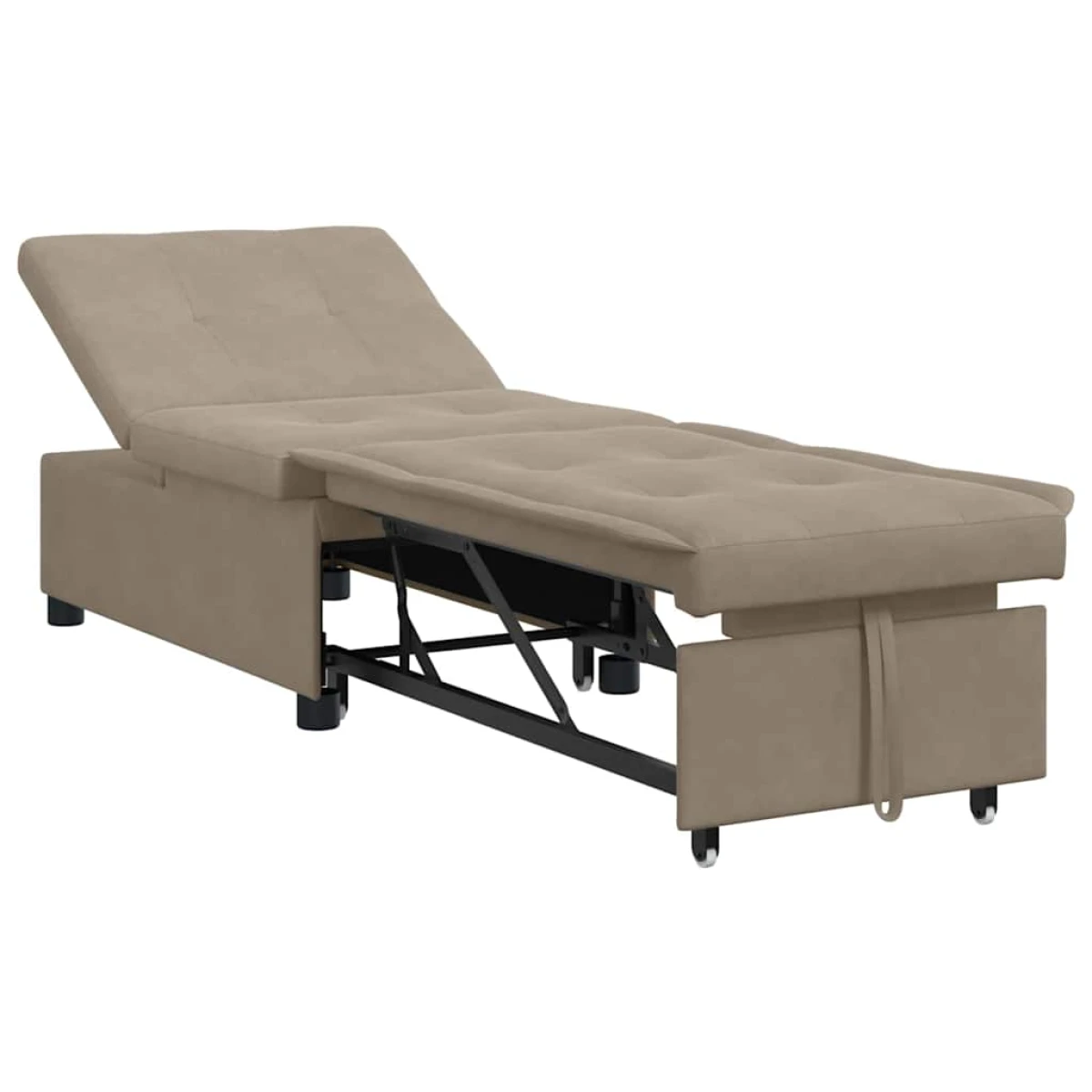 VidaXL Sofa Bed 67x194x82 cm With Cushion for Living Room by vidaXL