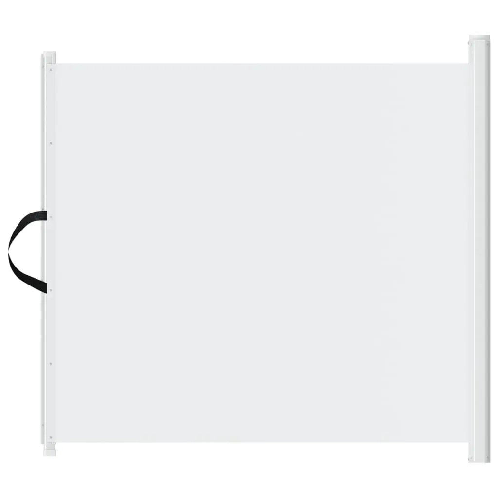 vidaXL Retractable Pet Gate White 82.5x125 cm - from vidaXL