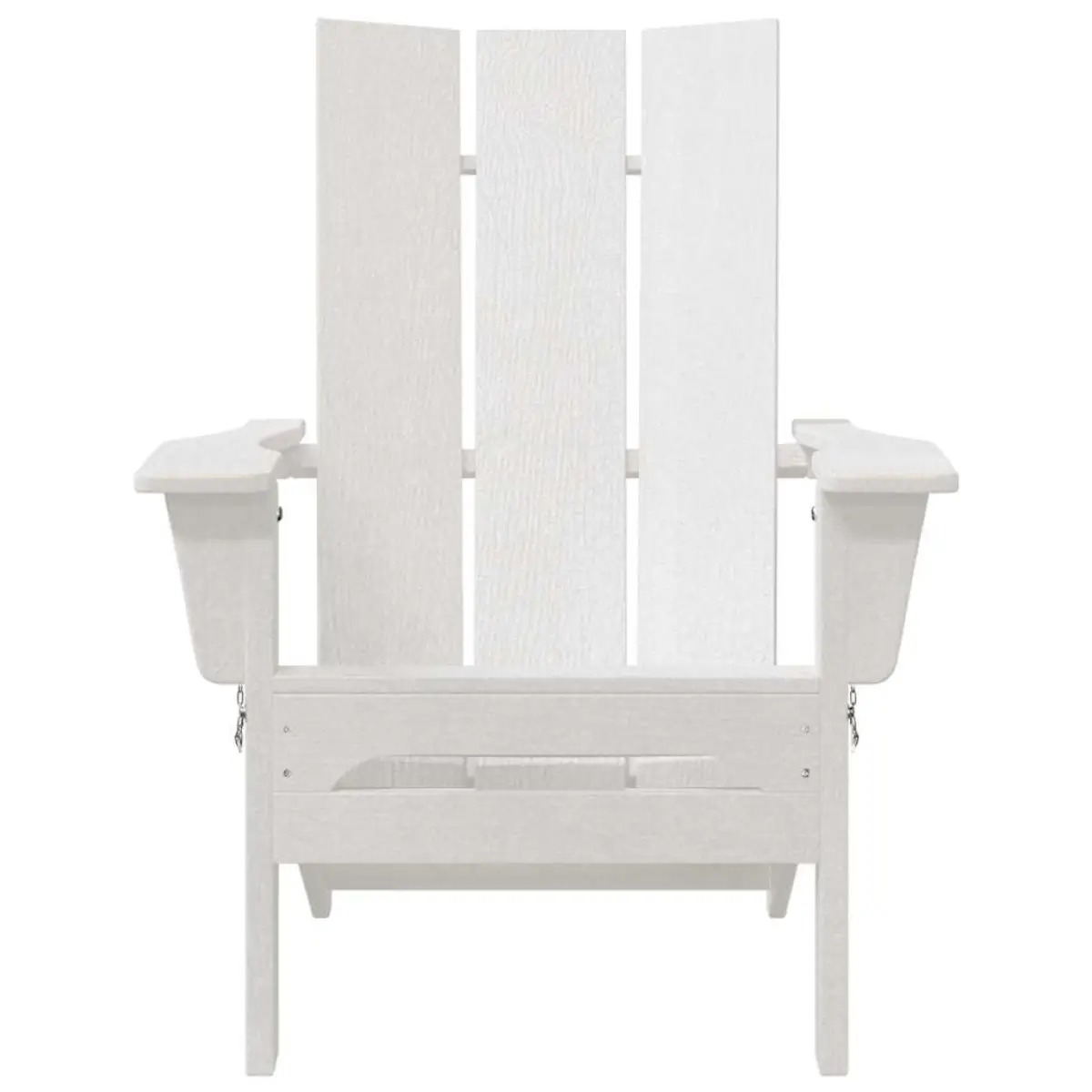 vidaXL vidaXL Garden Chair 2 pcs White 80.5 x 74.5 x 92 cm Polyethylene -