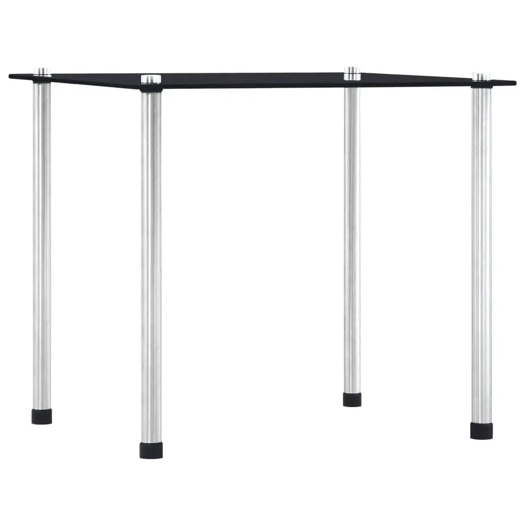 vidaXL vidaXL Nesting Tables 3 pcs Black Tempered Glass - Nest of Tables