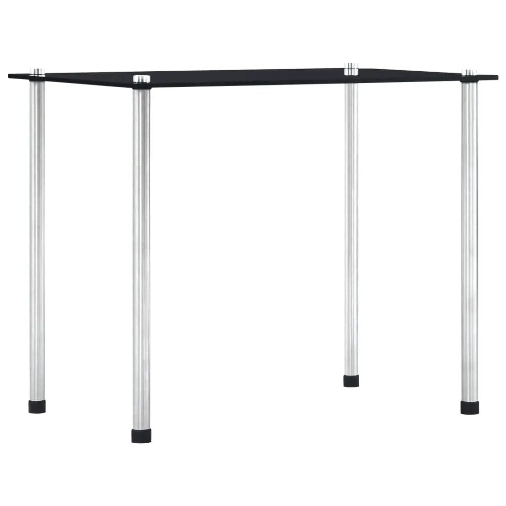 vidaXL vidaXL Nesting Tables 3 pcs Black Tempered Glass - Nest of Tables