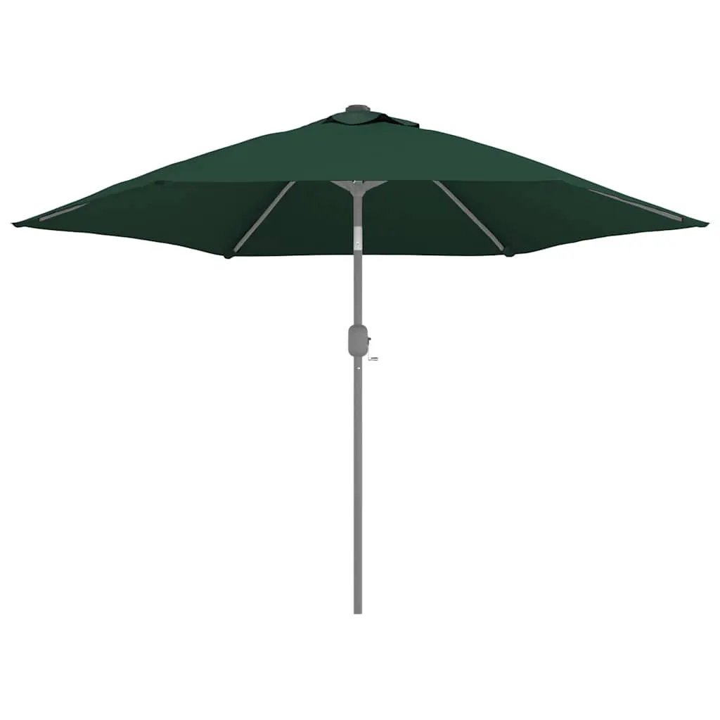 vidaXL vidaXL Replacement Fabric for Outdoor Parasol Green 300 cm - Parasol