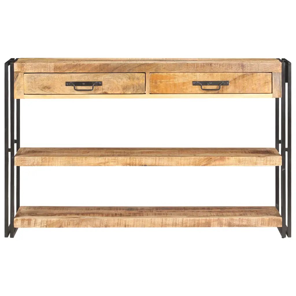 vidaXL vidaXL Sideboard 120x30x75 cm Solid Rough Mango Wood - Sideboard