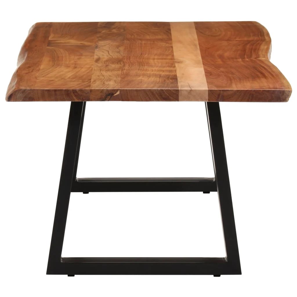 vidaXL vidaXL Live Edge Acacia Coffee Table 110x55x40 - Coffee Table
