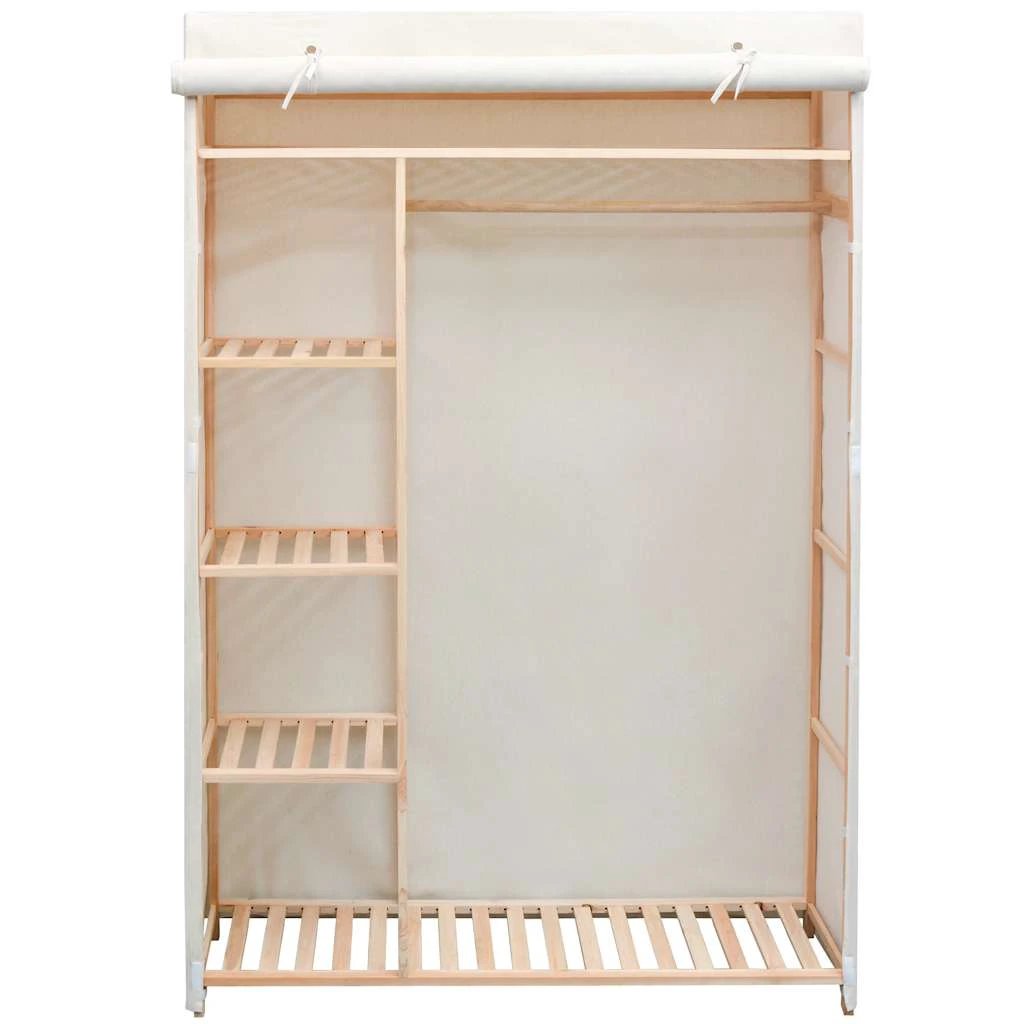 vidaXL vidaXL Wardrobe Fabric and Pinewood 110x40x170 cm - Wardrobe