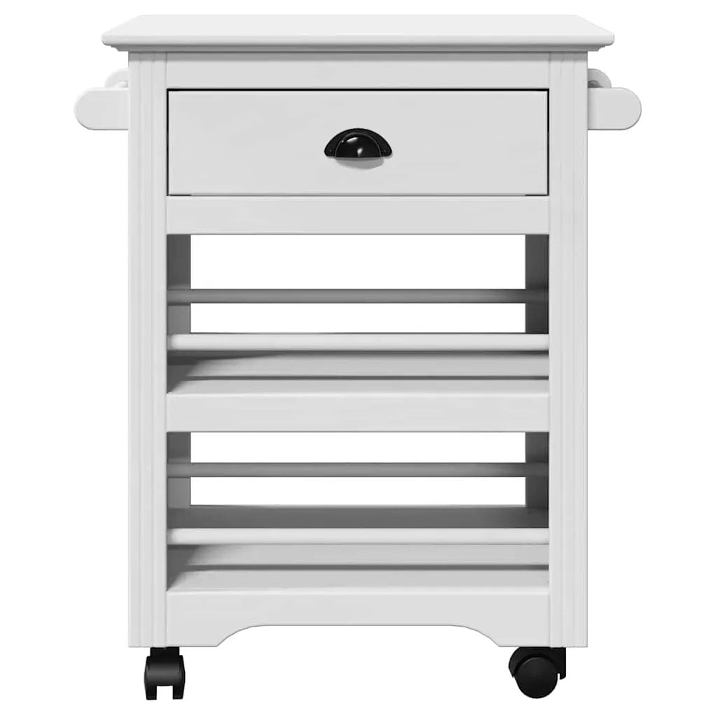 vidaXL Kitchen Trolley BODO White 67.5x45x80 cm - from vidaXL
