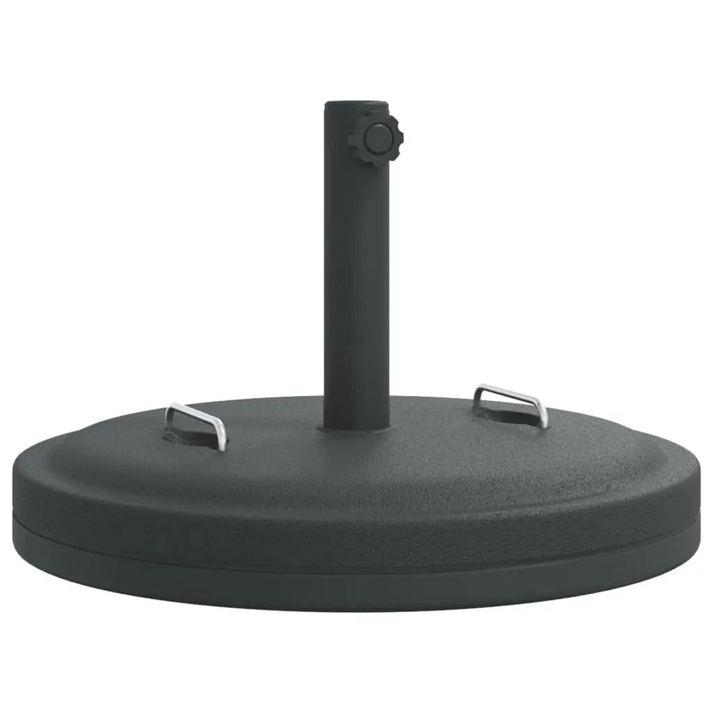 vidaXL vidaXL Parasol Base with Handles for Ø38 / 48 mm Poles 25 kg Round - Parasol