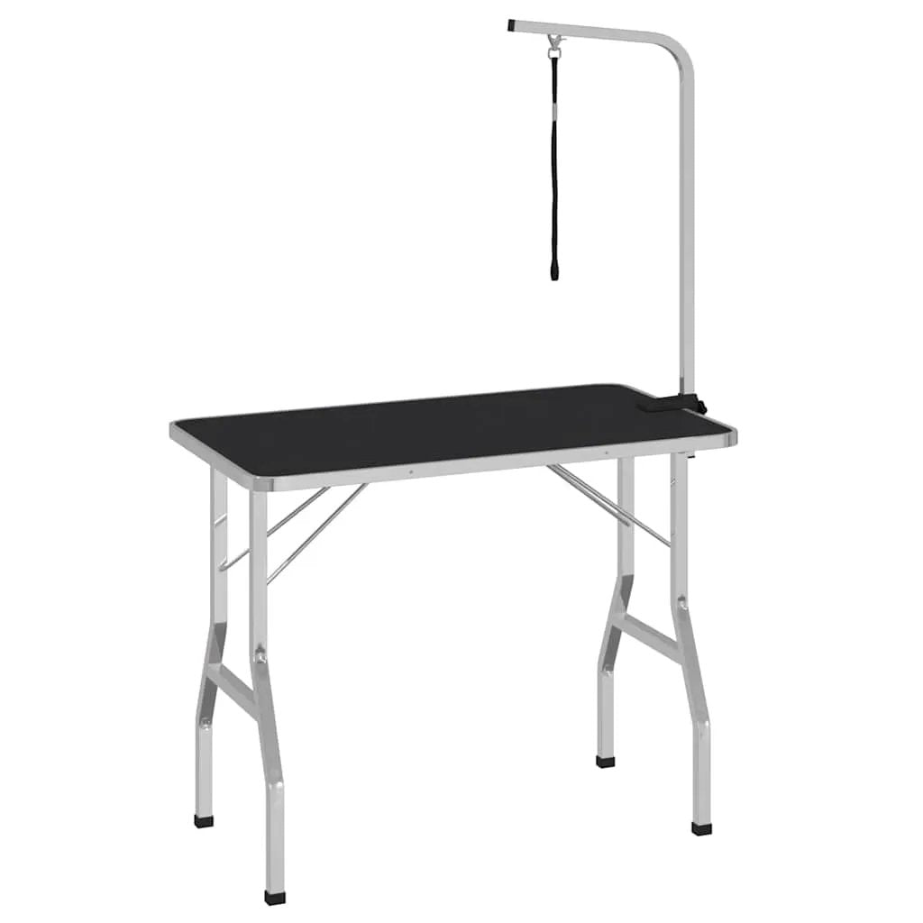 vidaXL Bath Grooming Table for Dogs Cats Pets Adjustable 1 Loop - from vidaXL