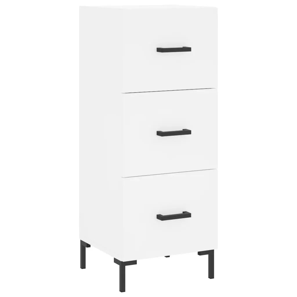 vidaXL vidaXL Sideboard White 34.5x34x90 cm Engineered Wood - Sideboard