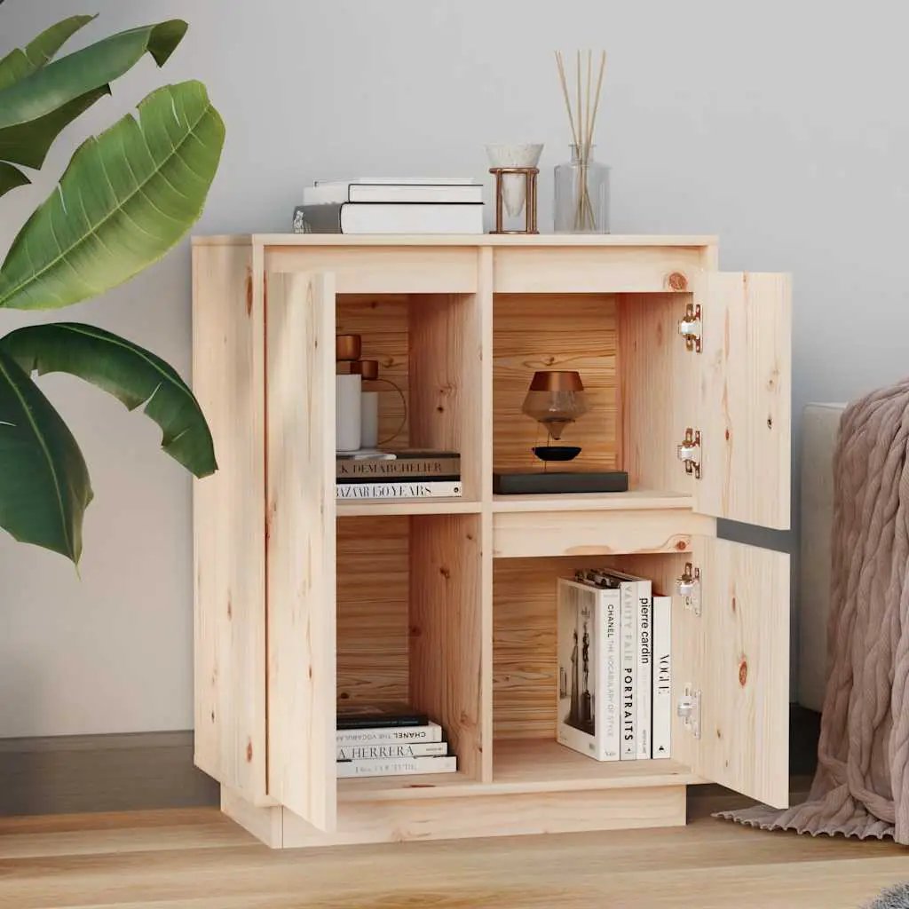 vidaXL vidaXL Sideboard 60x34x75 cm Solid Wood Pine - Sideboard