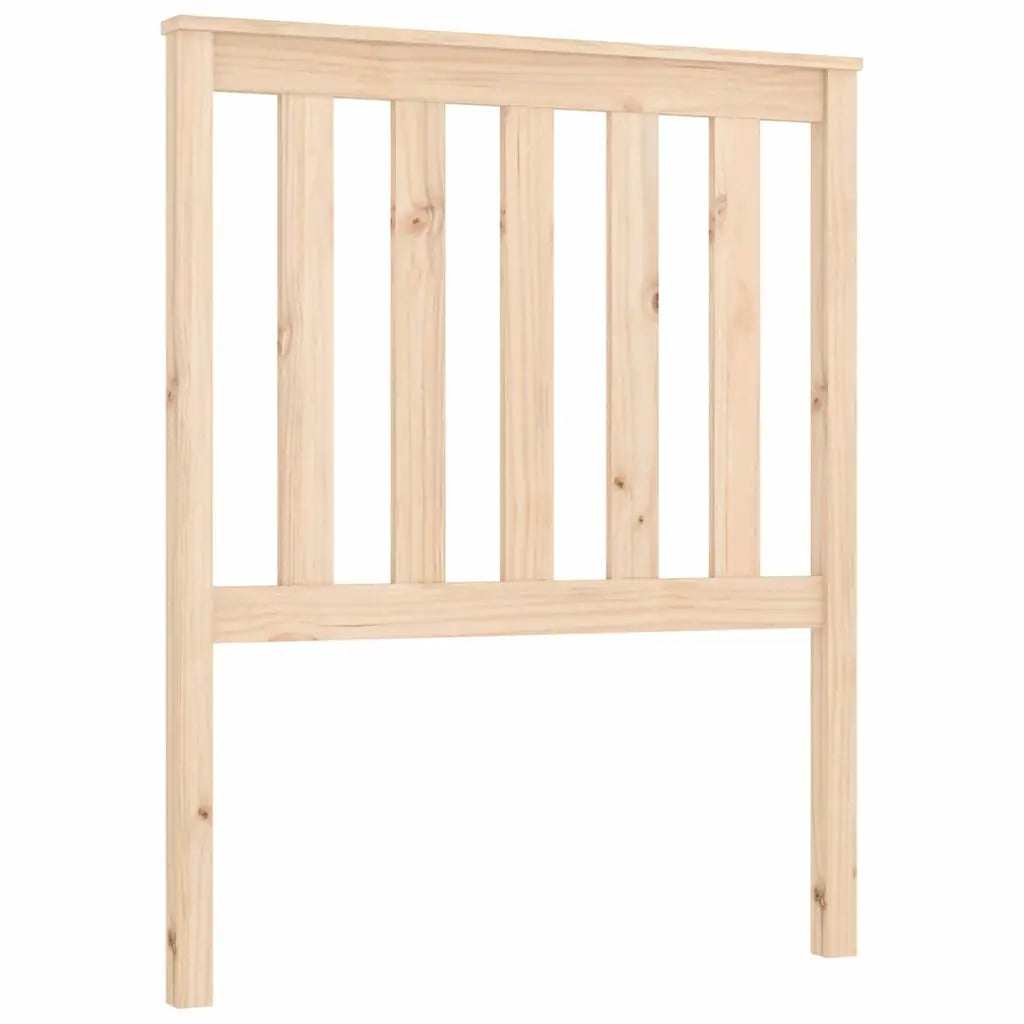 vidaXL Bed Headboard 81x6x101 cm Solid Wood Pine - from vidaXL