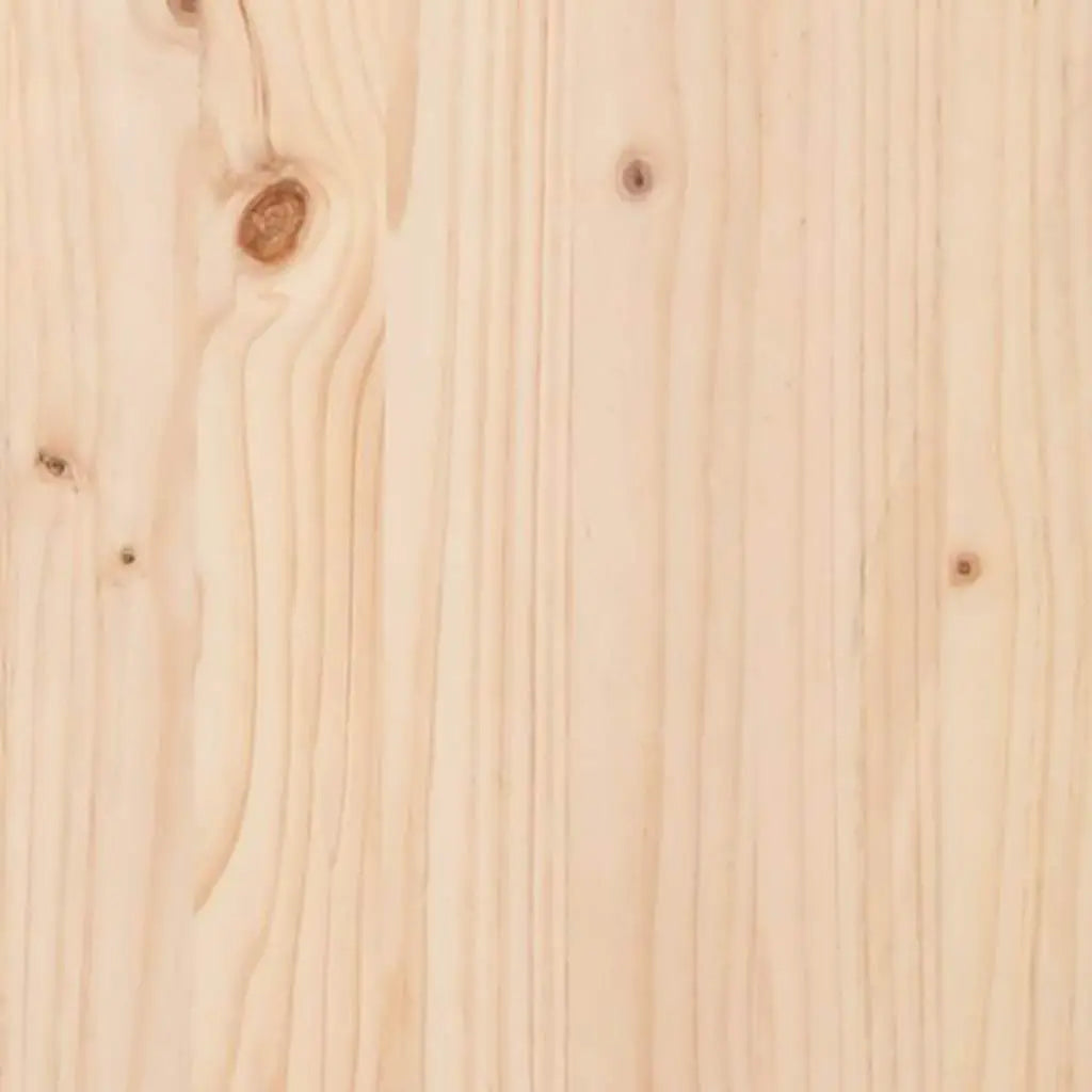 vidaXL Bed Headboard 81x6x101 cm Solid Wood Pine - from vidaXL