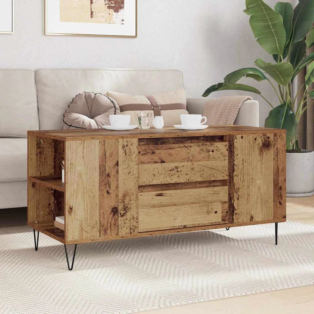 VidaXL Coffee Table 102x44.5x50cm Engineered Wood by vidaXL