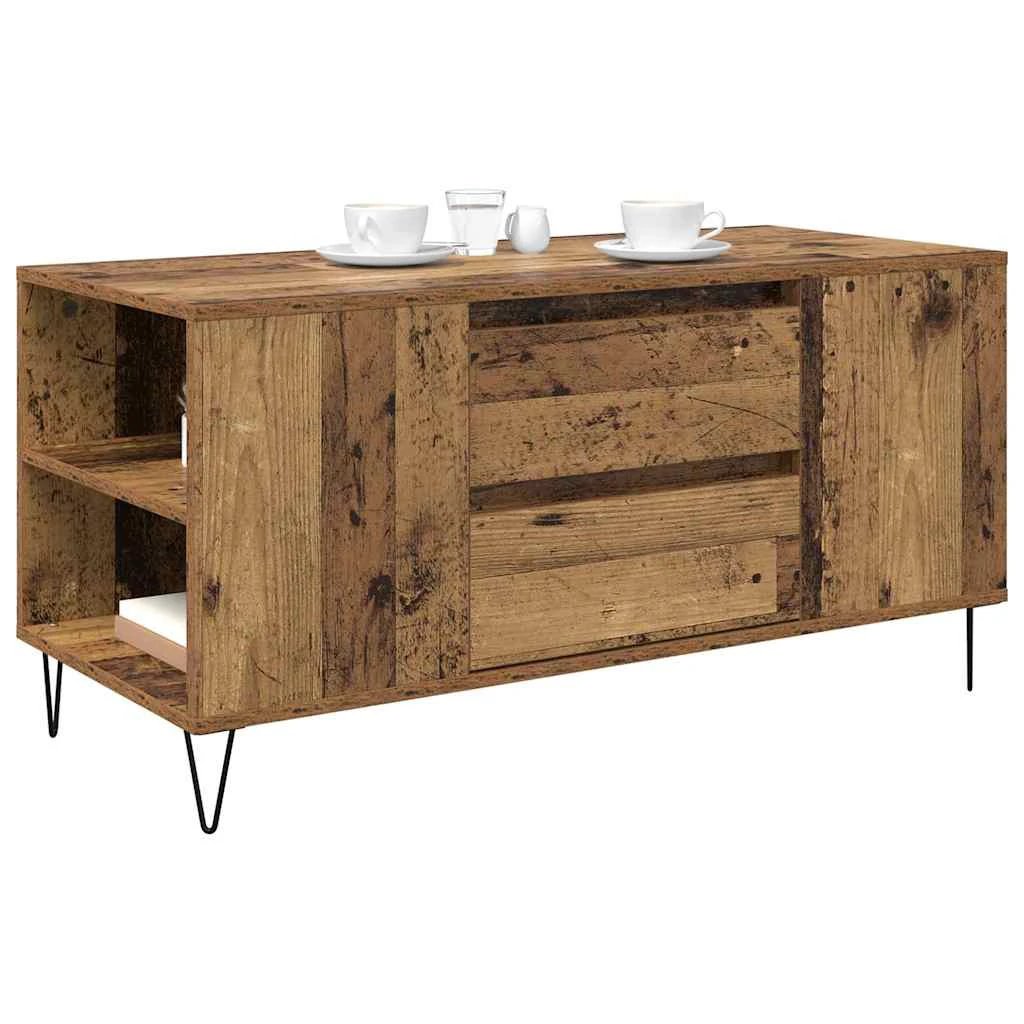 VidaXL Coffee Table 102x44.5x50cm Engineered Wood by vidaXL