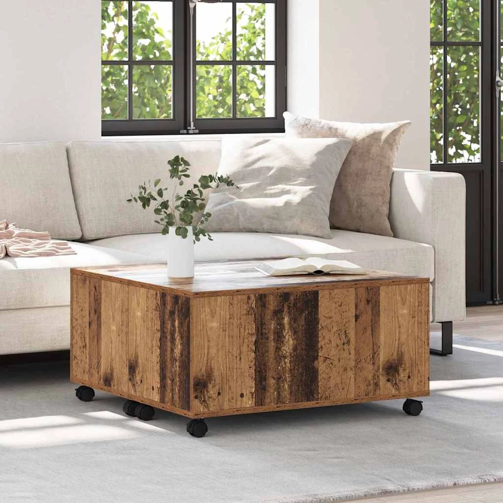VidaXL Coffee Table 75x75x38 cm Engineered Wood by vidaXL