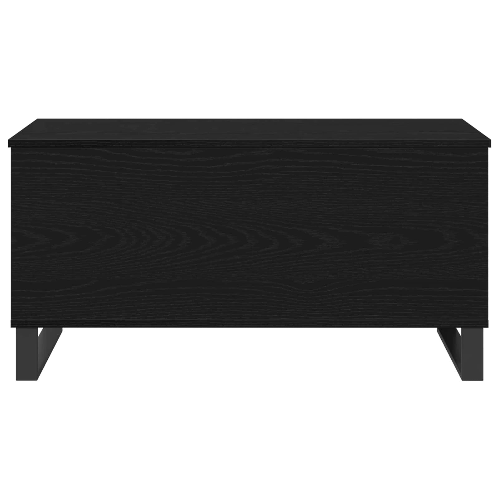 VidaXL Coffee Table 90x44.5x45 Black Oak Living by vidaXL