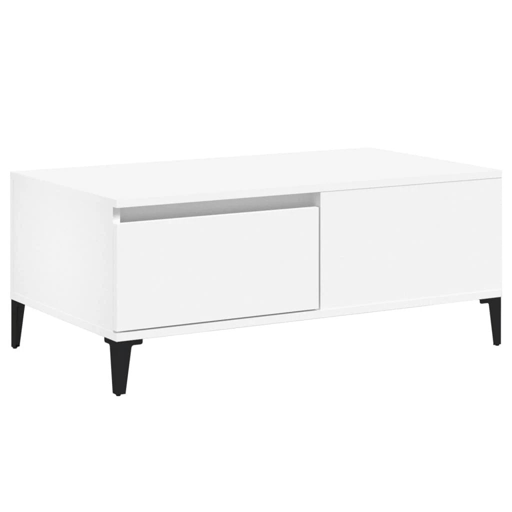 vidaXL VidaXL Coffee Table 90x50x36.5 Cm Engineered Wood With Ample Storage Space Living Room - Coffee Table