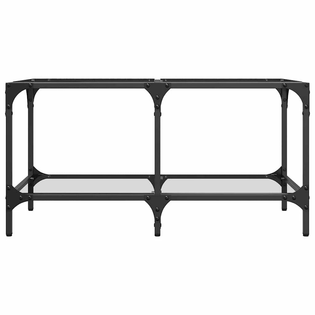 VidaXL Coffee Table 78.5x40x40 Glass Top Living by vidaXL