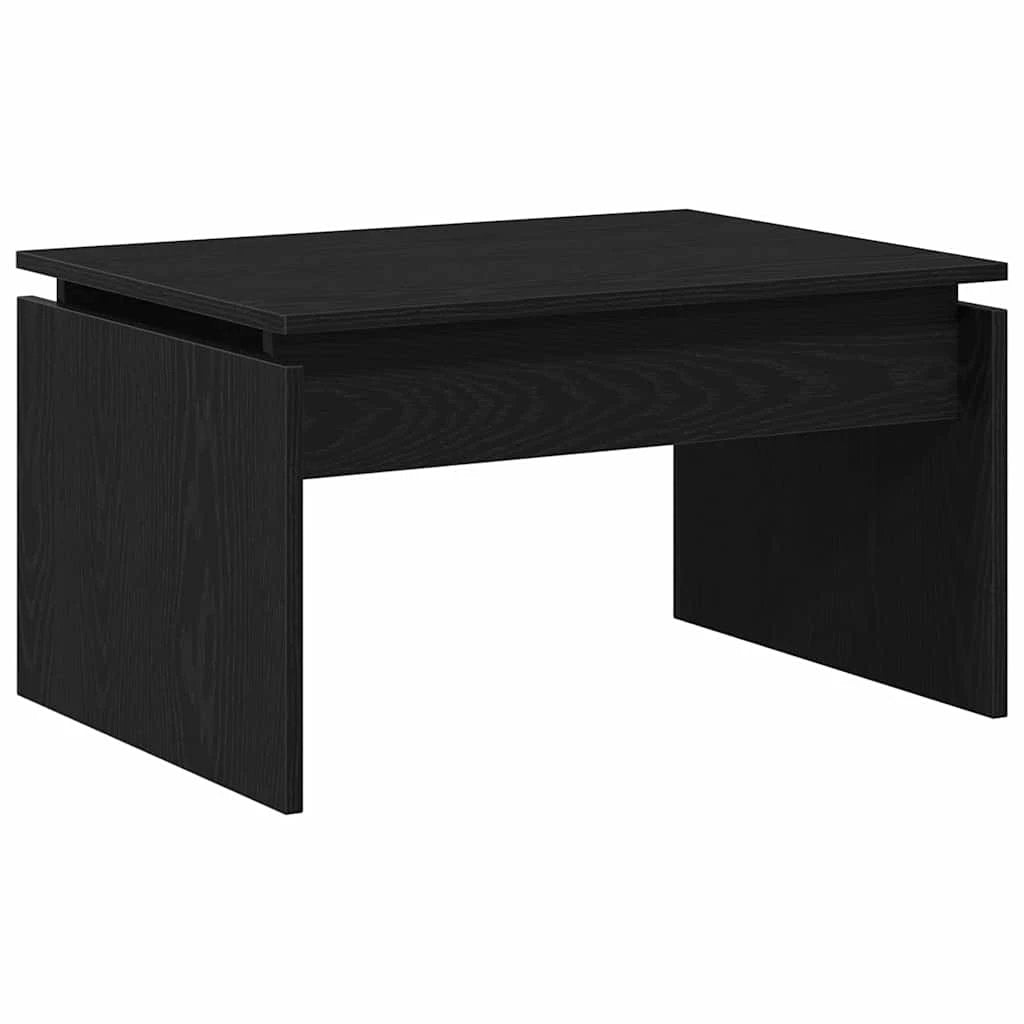 vidaXL VidaXL Coffee Table 68x50x38cm Black Oak Living - Coffee Table