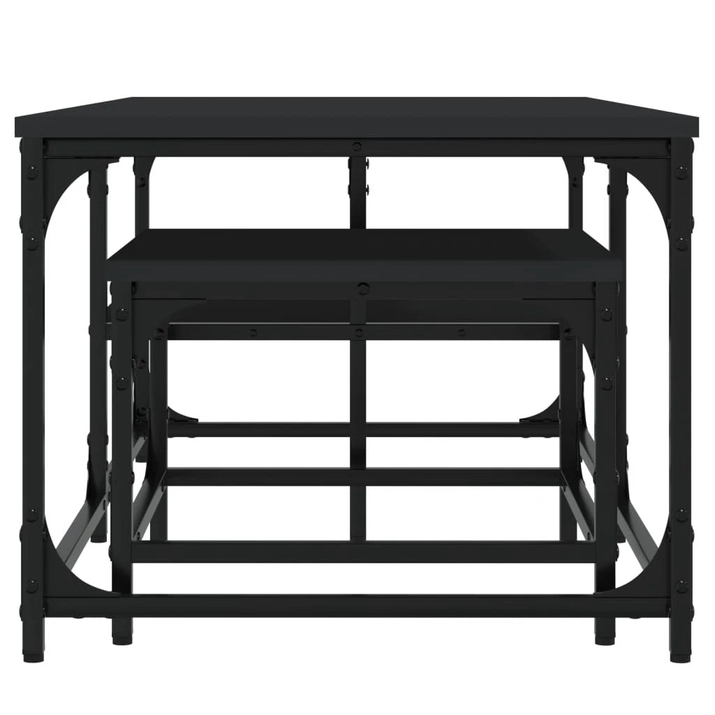 VidaXL Nesting Tables 2pc Engineered Wood by vidaXL
