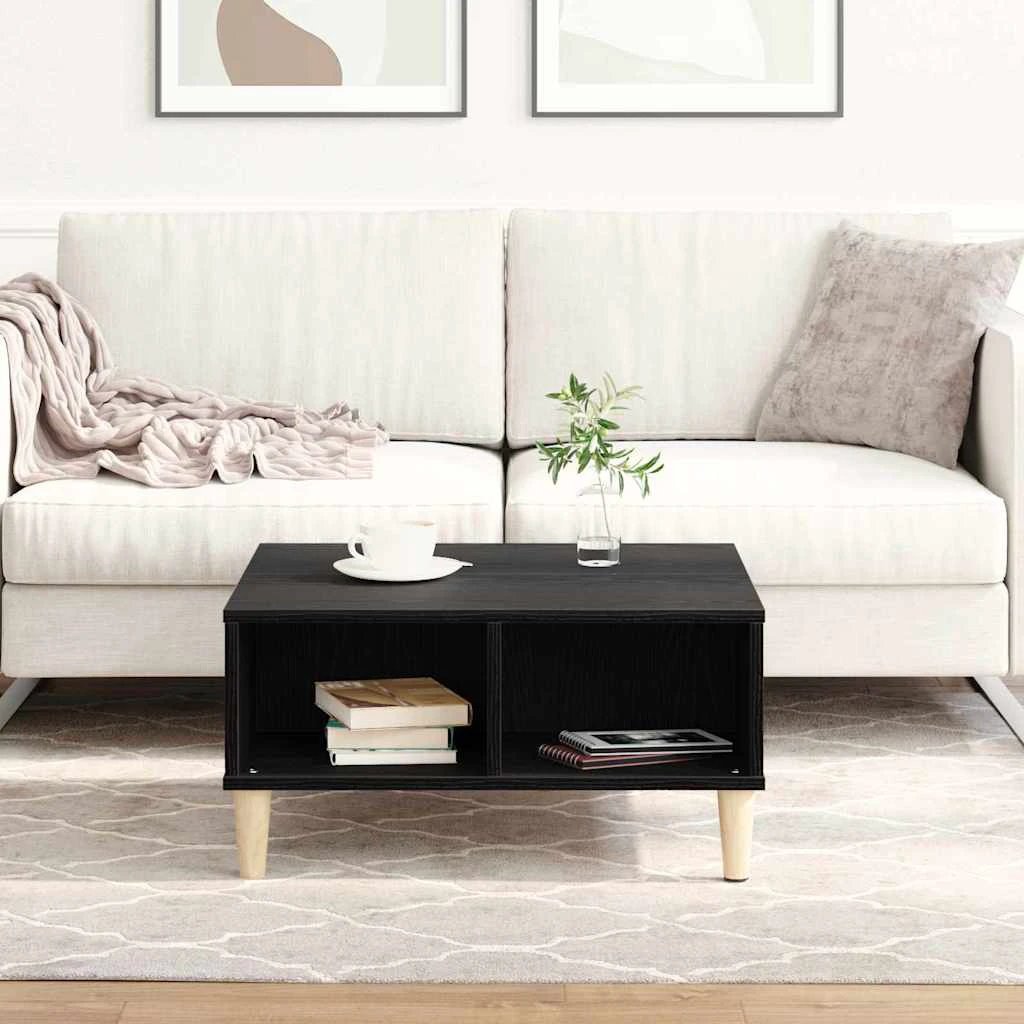 VidaXL Coffee Table 60x60x30 cm Engineered Wood Contemporary Design For Living Room by vidaXL