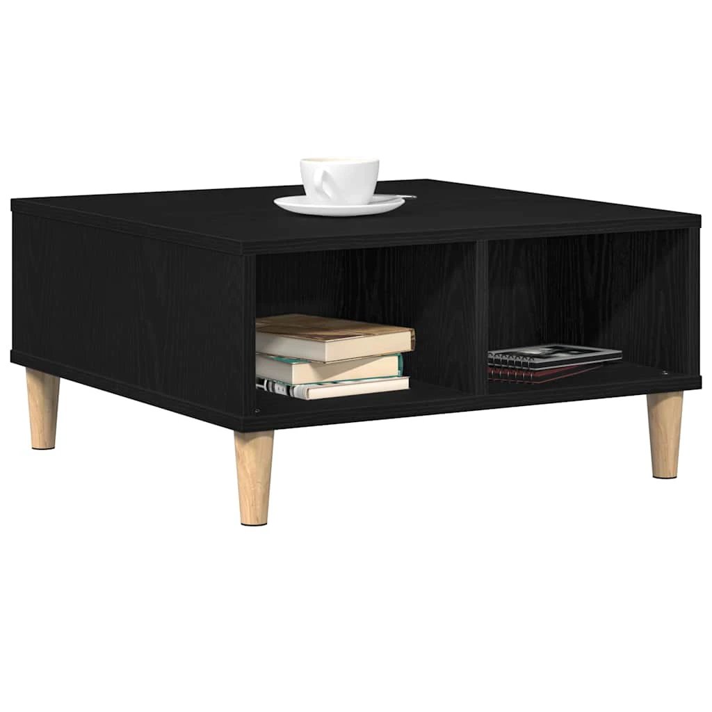 VidaXL Coffee Table 60x60x30 cm Engineered Wood Contemporary Design For Living Room by vidaXL