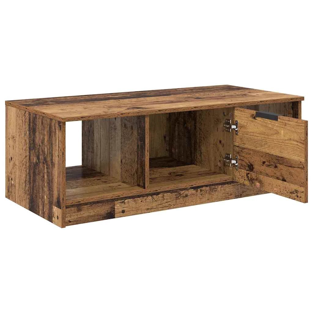 VidaXL Coffee Table 102x50x36 cm Engineered Wood Minimalist Modern Living Room Decor by vidaXL