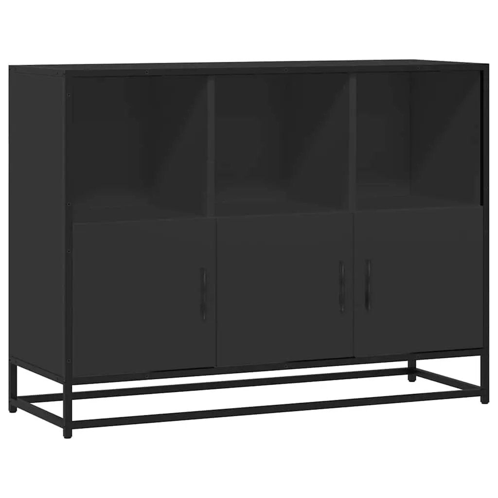 vidaXL vidaXL Sideboard Black 100x35x76 cm Engineered Wood - Sideboard