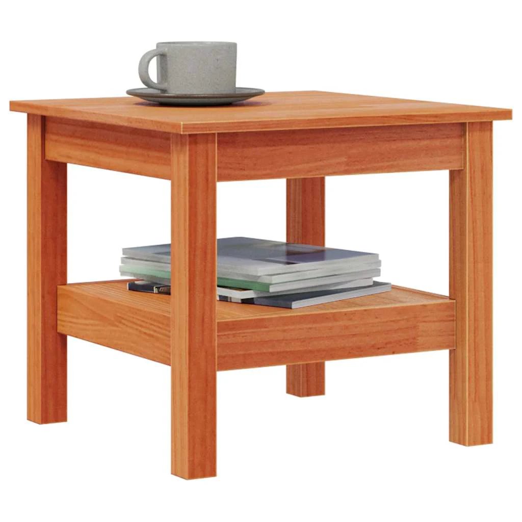 vidaXL VidaXL Coffee Table 45x45x40 SolidPine Living - Coffee Table