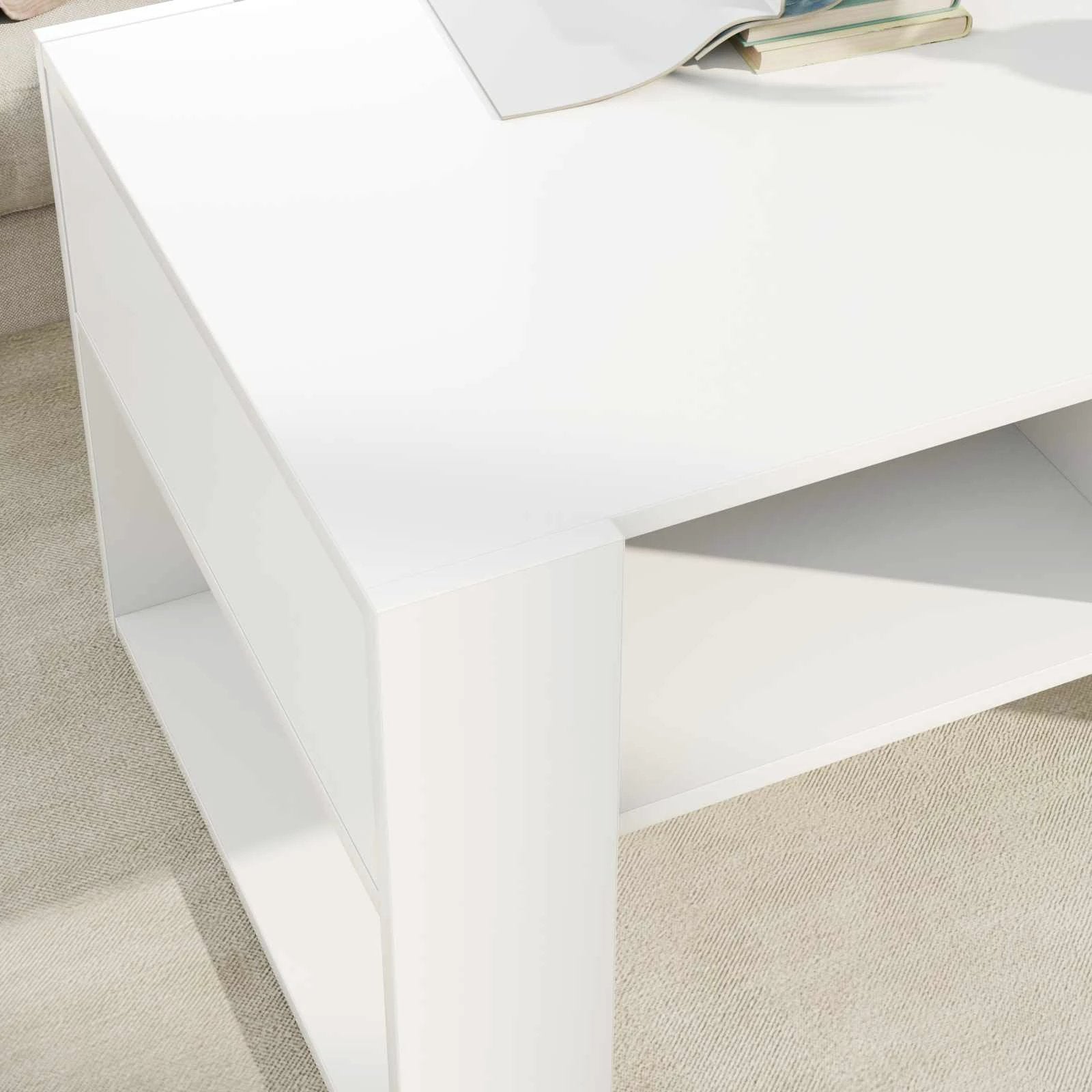 vidaXL VidaXL Coffee Table 92x53x45 Cm Storage Home - Coffee Table