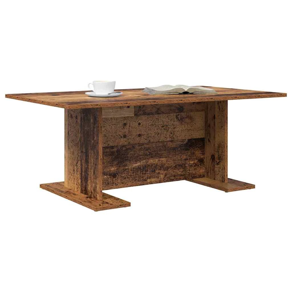vidaXL VidaXL Coffee Table 103.5x60x40 Cm Rustic Engineered Wood For Living Room Decor Accent - Coffee Table