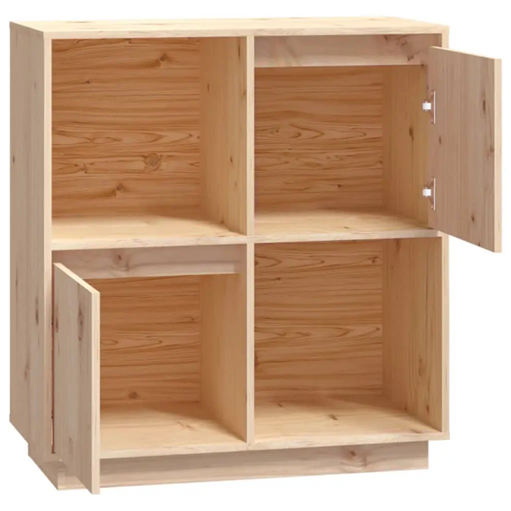 vidaXL vidaXL Sideboard 74x35x80cm Solid Wood Pine - Sideboard