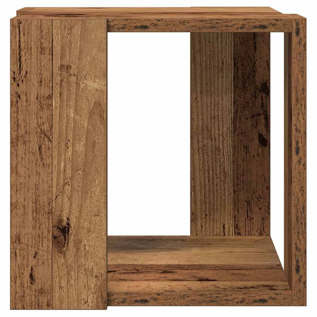 VidaXL Coffee Table 32 x 32 x 30 Cm Engineered Wood Contemporary Living Room Furniture by vidaXL