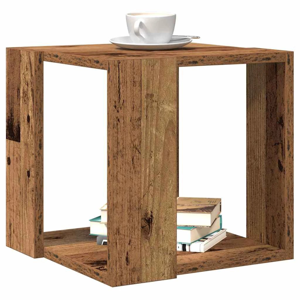 VidaXL Coffee Table 32 x 32 x 30 Cm Engineered Wood Contemporary Living Room Furniture by vidaXL