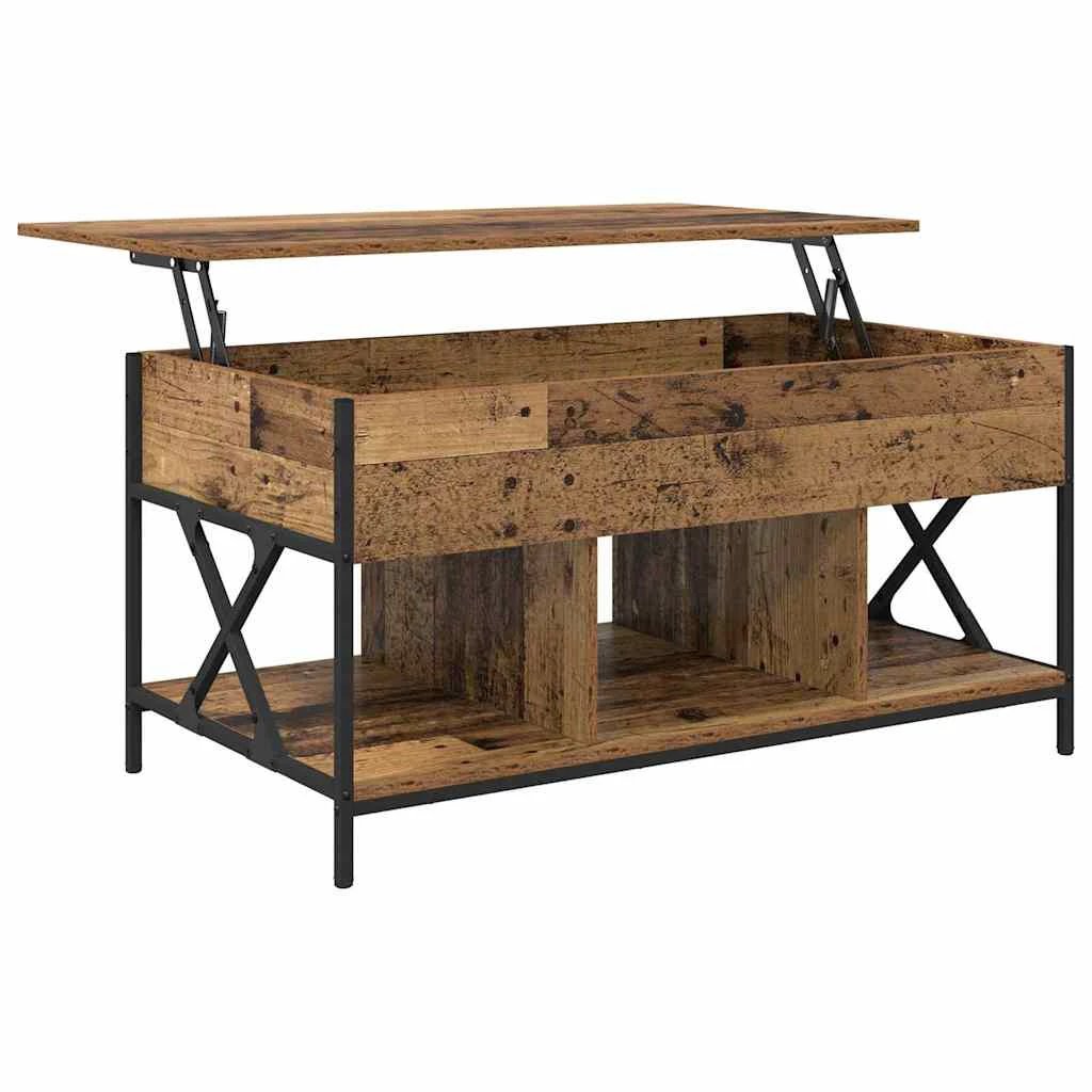 vidaXL VidaXL Coffee Table 100x55x48.5 Old Wood Lounge - Coffee Table