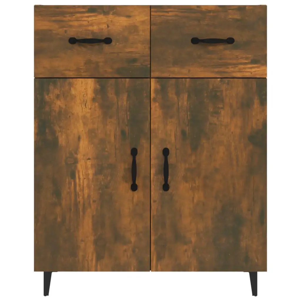 vidaXL vidaXL Sideboard Smoked Oak 69.5x34x90 cm Engineered Wood - Sideboard