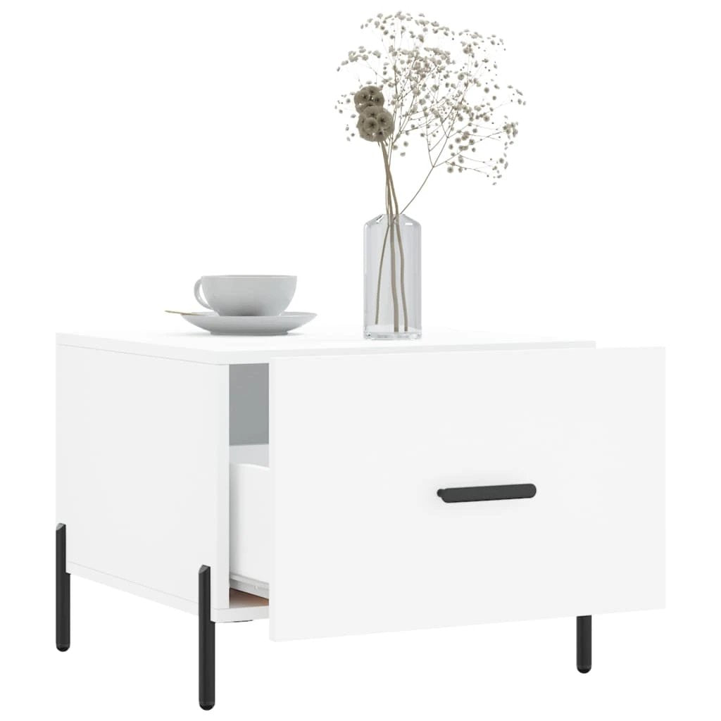 VidaXL Coffee Table 50x50x40 cm With Drawer by vidaXL