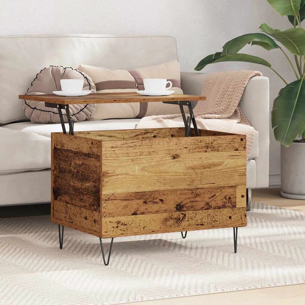 vidaXL VidaXL Coffee Table 60x44x45 LiftTop Living Room - Coffee Table