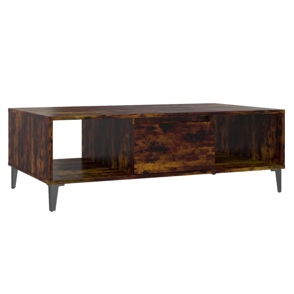 vidaXL Coffee Table 103.5x60x35 WithStorageShelf by vidaXL