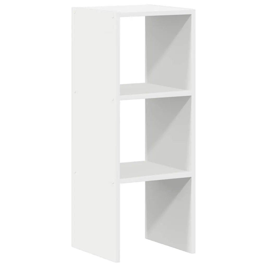 vidaXL vidaXL Bookcase Stackable White 30x30x80 cm Engineered Wood - Bookcase