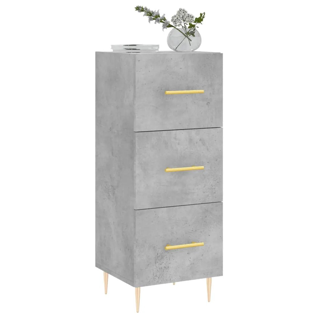 vidaXL vidaXL Sideboard Concrete Grey 34.5x34x90 cm Engineered Wood - Sideboard
